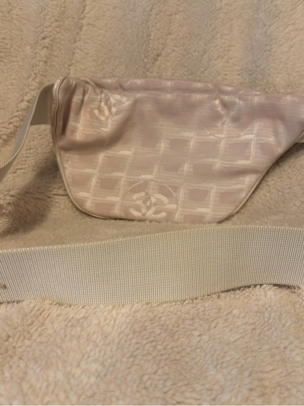 CHANEL Pink Quilted Mini Belt Bag with Gold Hardware - Picture 8 of 14
